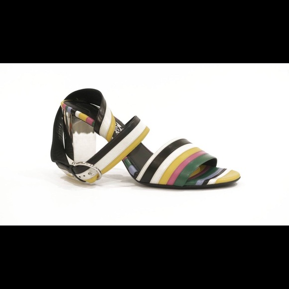 New Salvatore Ferragamo GILLI 85 Nero Calf Sandal - Picture 4 of 16